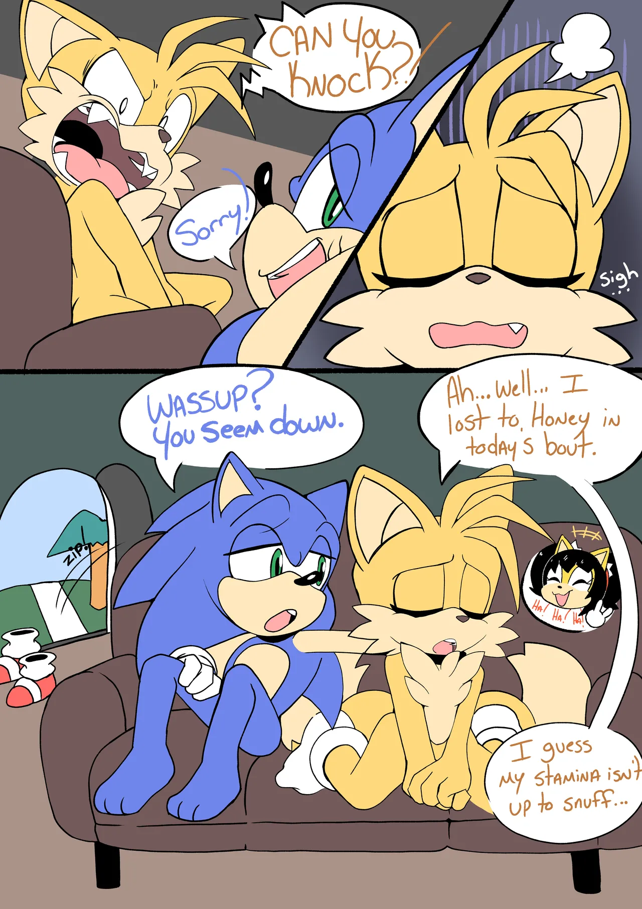 A Sweet Visit Senshion 4