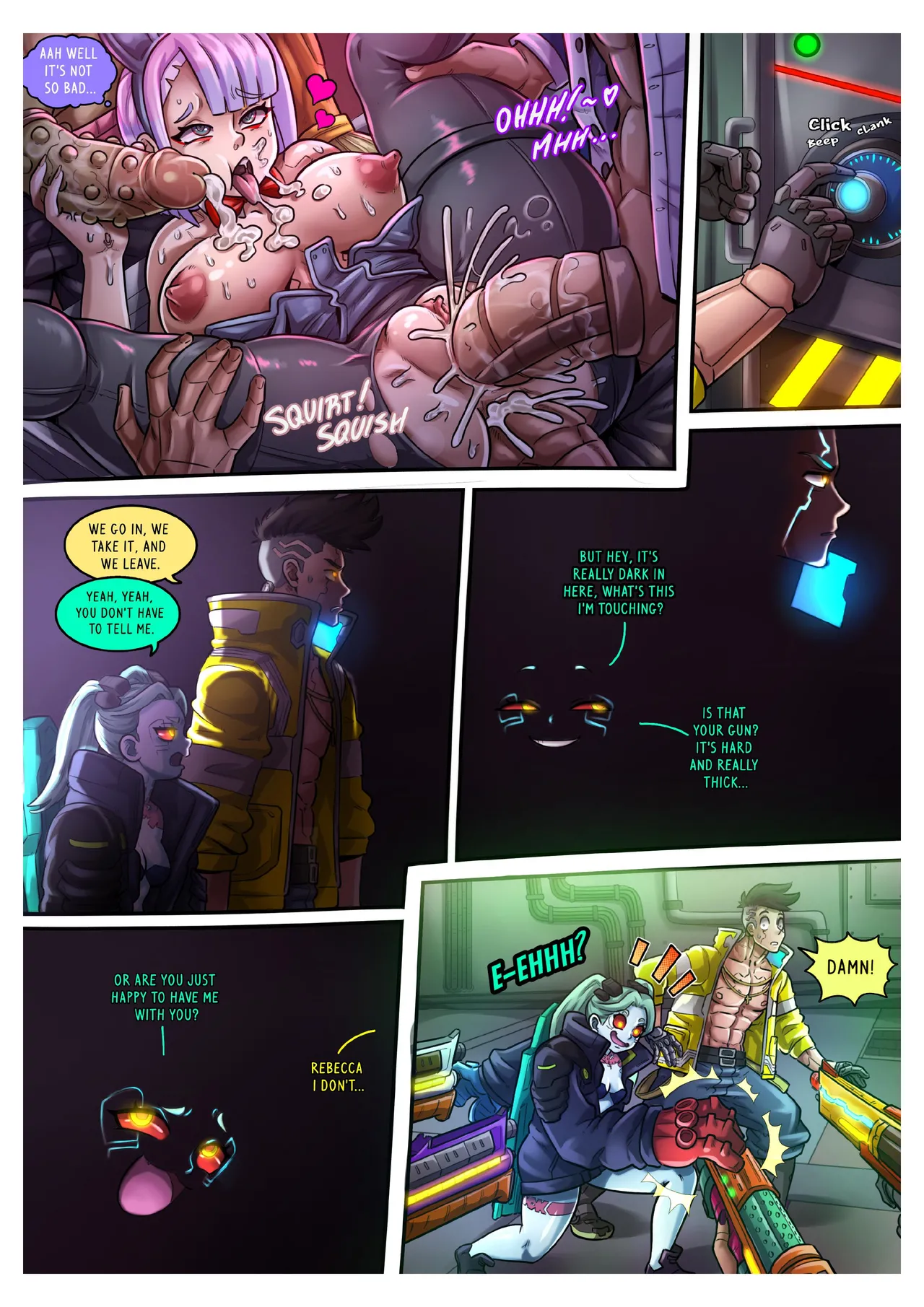 Cyberlust Spot Caution 06