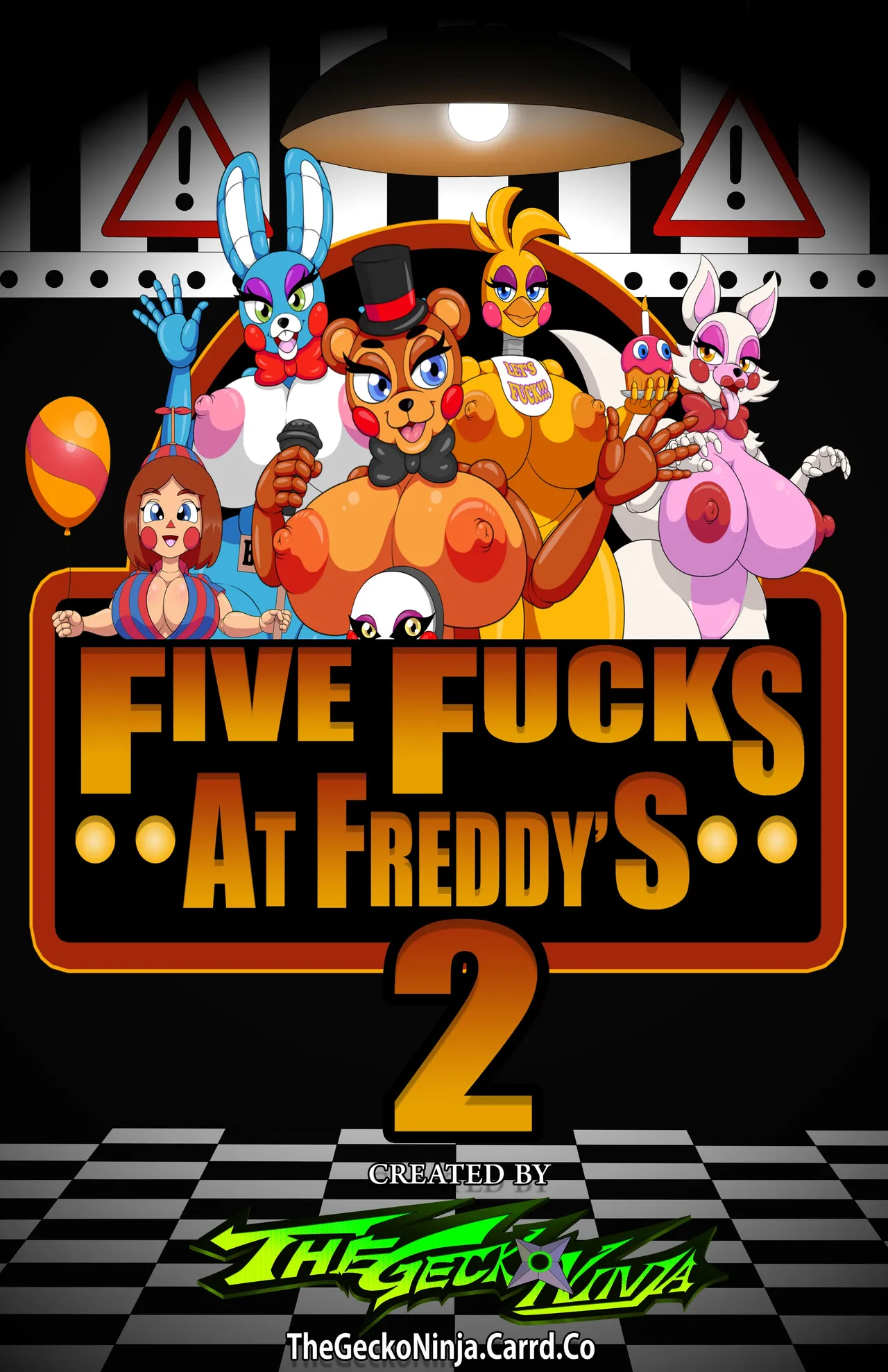Five Fucks At Freddy's 2 Thegeckoninja 01