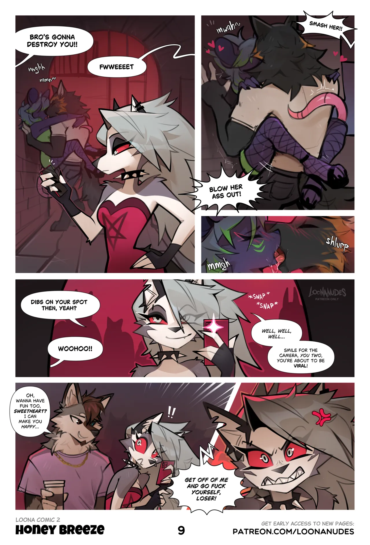 Loona Comic 2 Honey Breeze Loonanudes 10