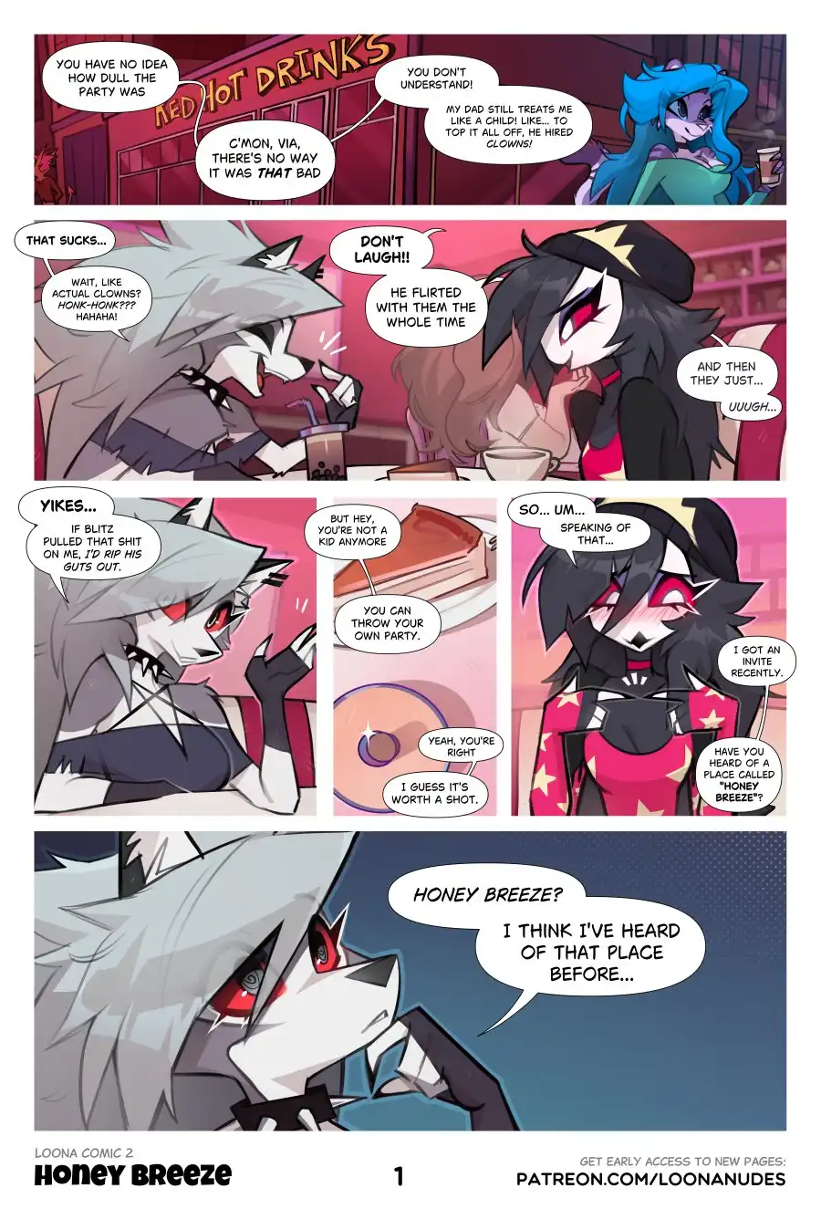 Loona Comic 2 Honey Breeze Loonanudes 2