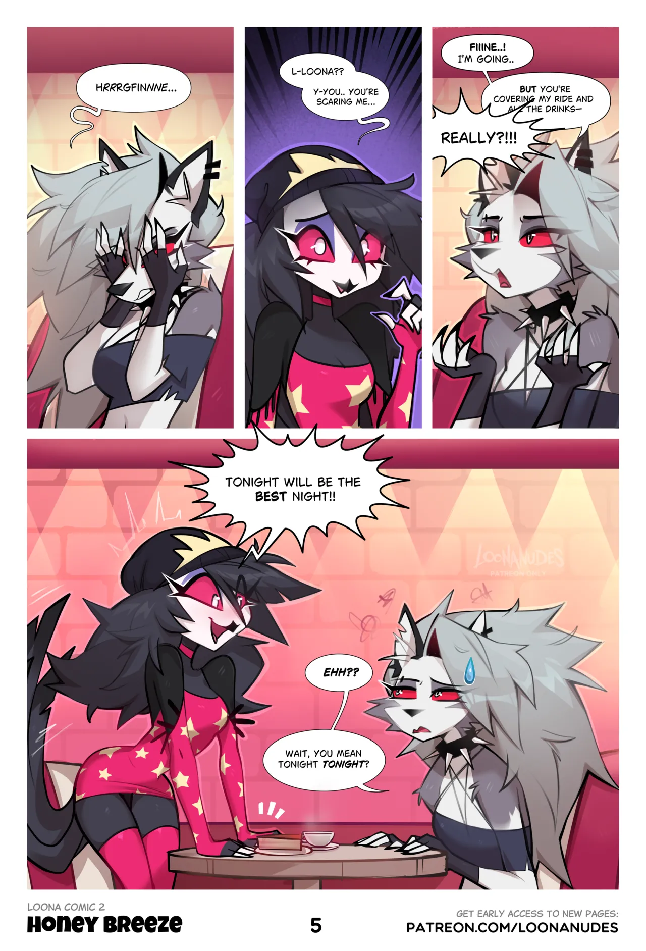 Loona Comic 2 Honey Breeze Loonanudes 6