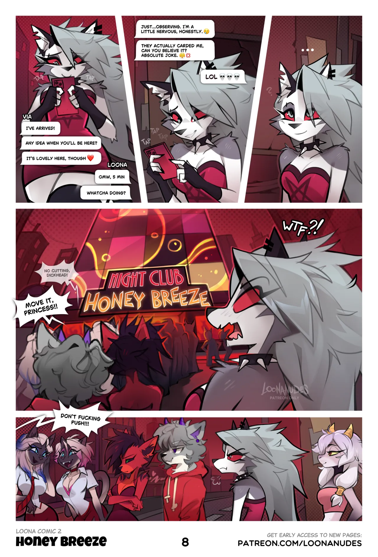 Loona Comic 2 Honey Breeze Loonanudes 9
