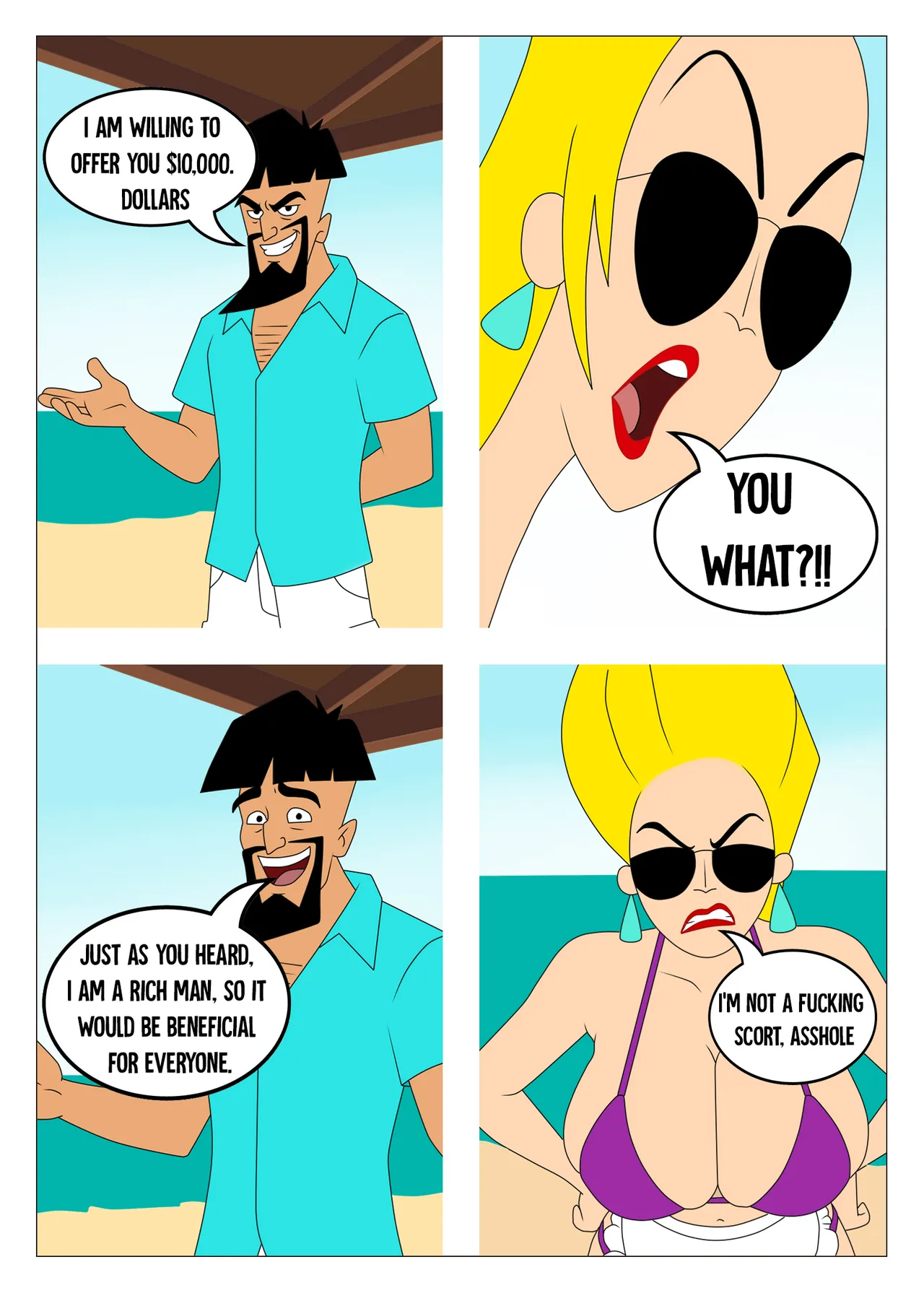 Beach, Sun And A Blonde 43