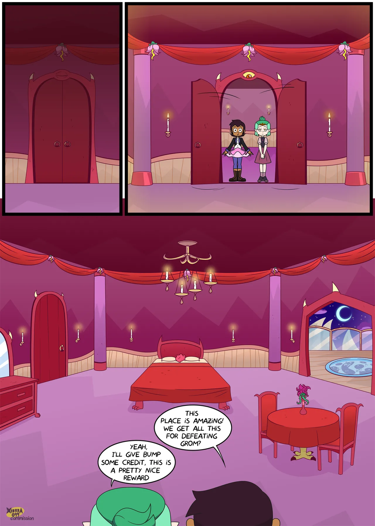 Enchanting From Fright Alternate Ending Xierra099 2