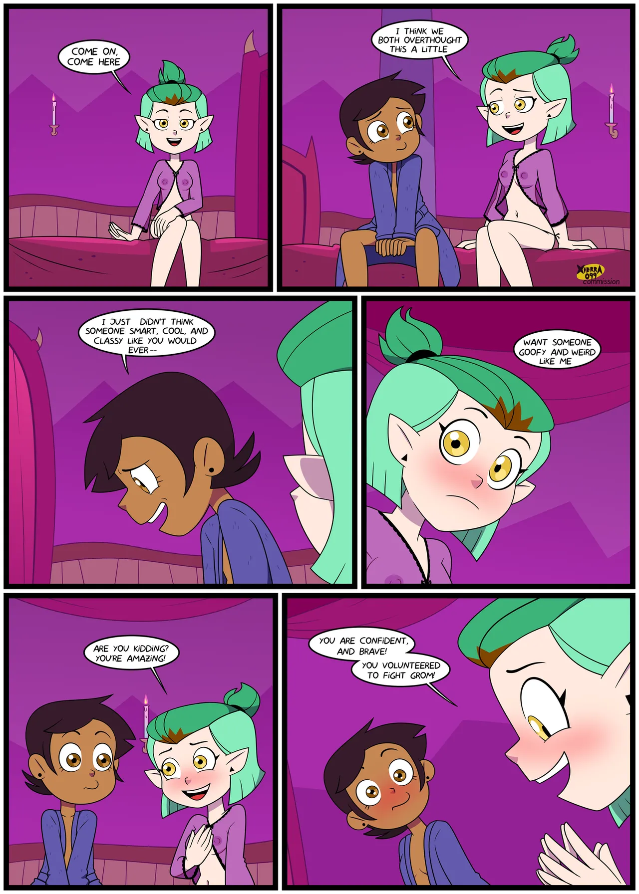 Enchanting From Fright Alternate Ending Xierra099 8