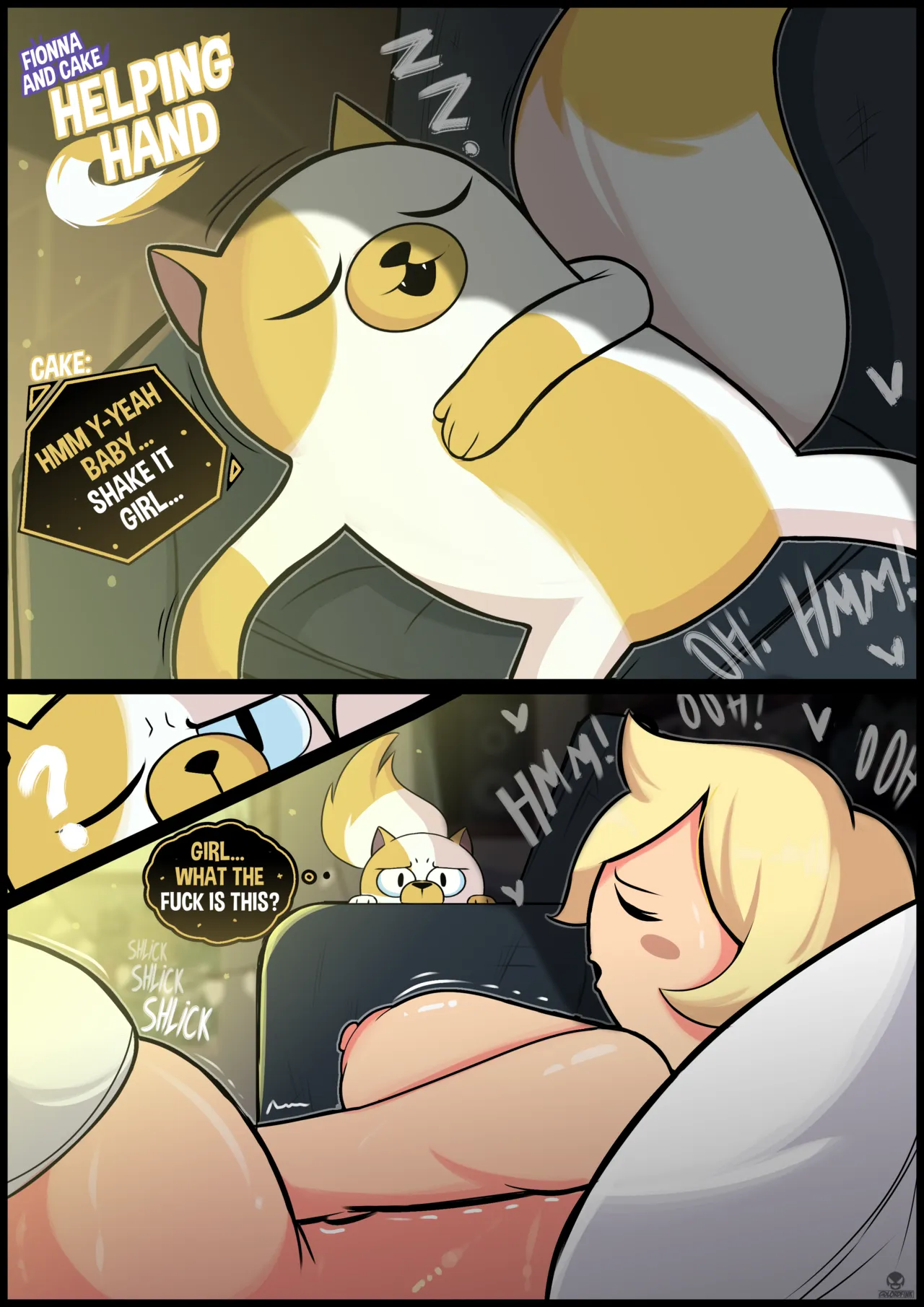 Fionna And Cake In Helping Hand Lordfink 1