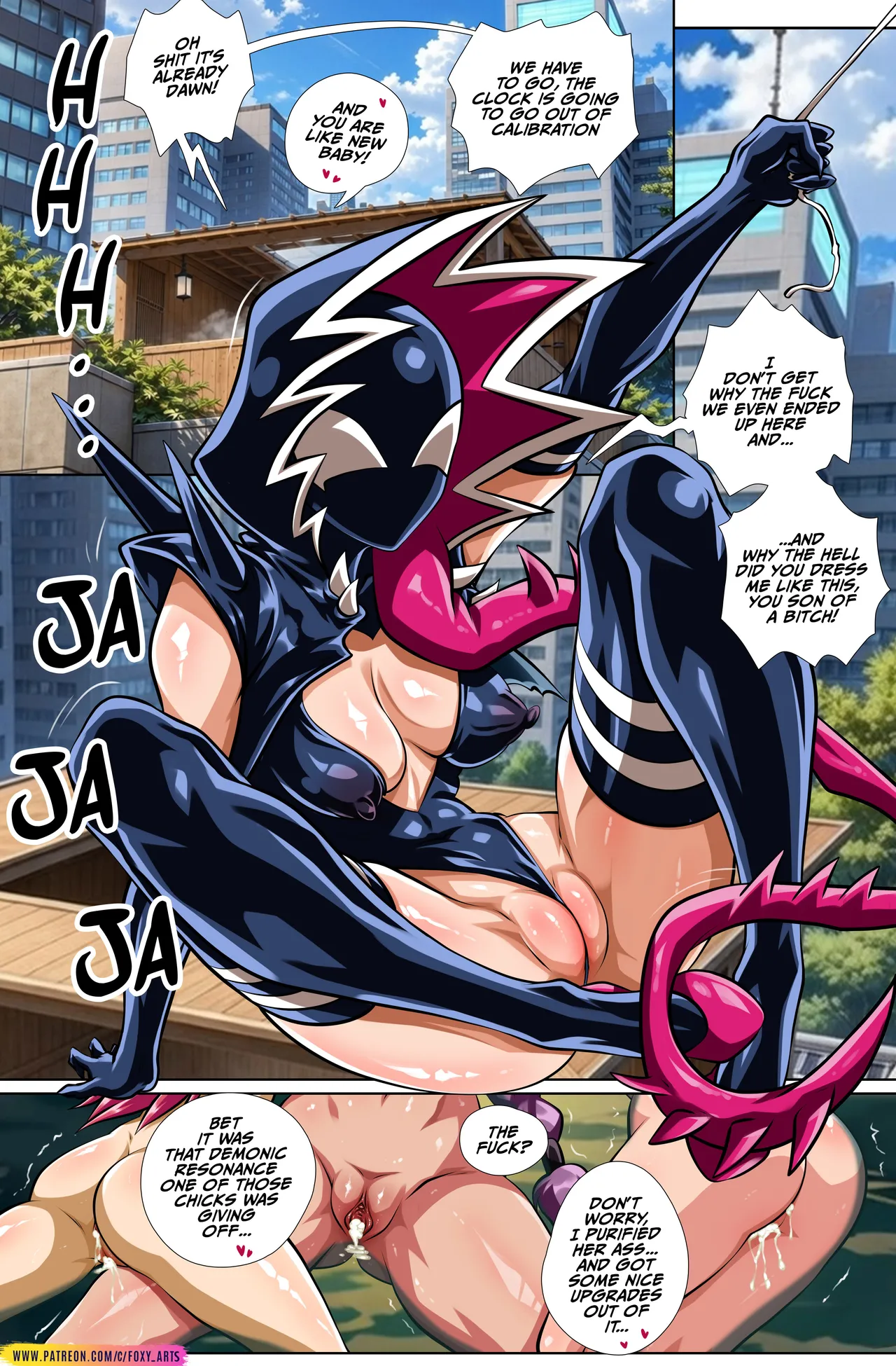 Gwenom Time To Relax Foxyart 19