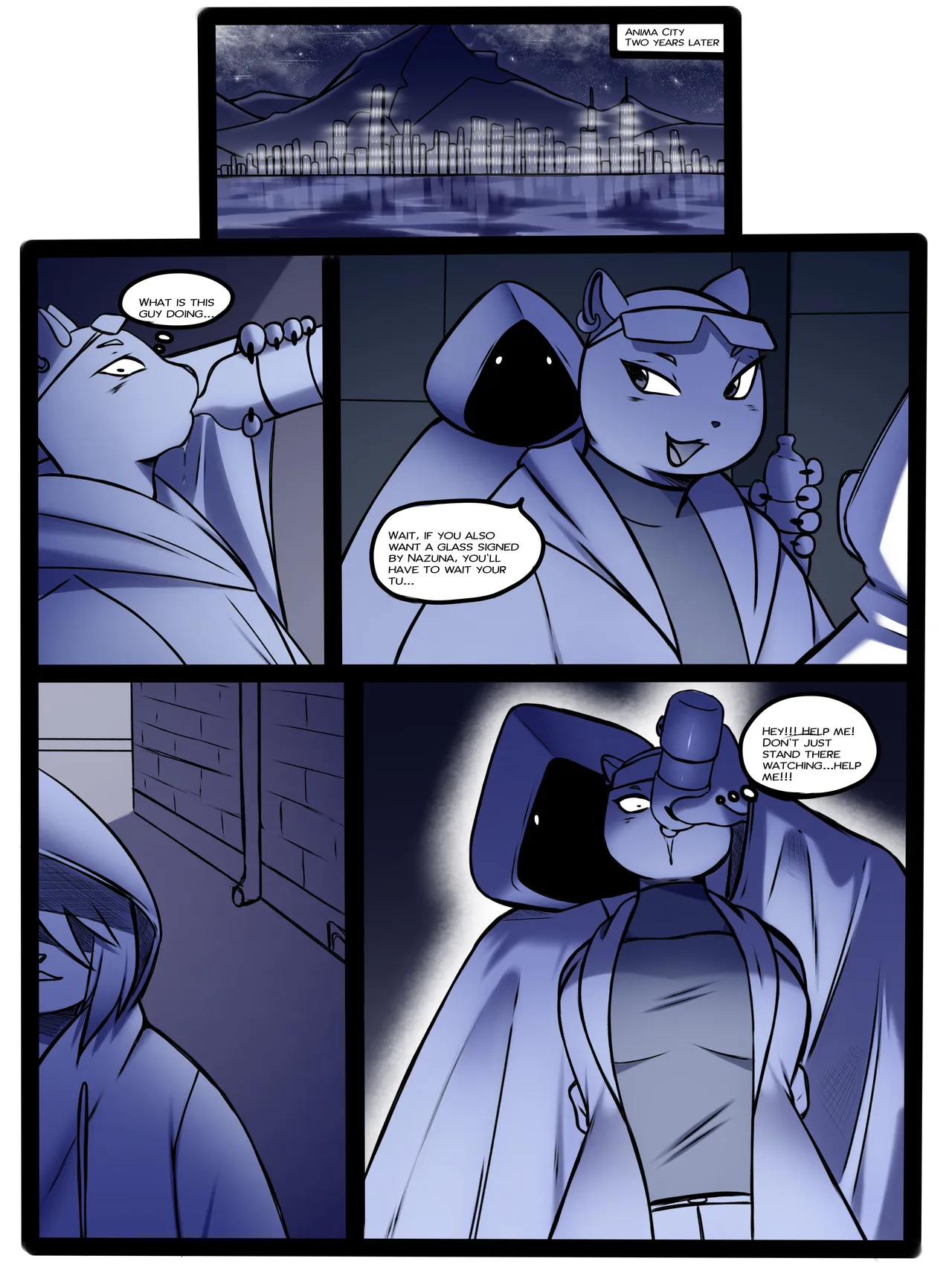Investigating A Strange Drink Furrypadawan 02
