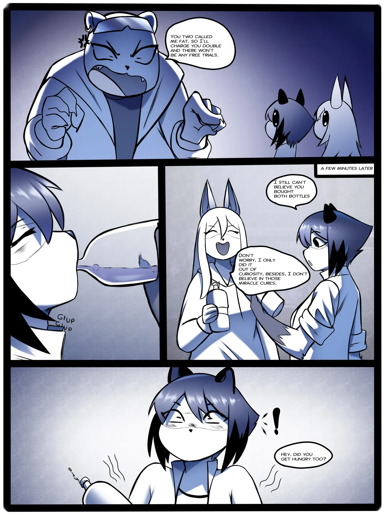Investigating A Strange Drink Furrypadawan 07