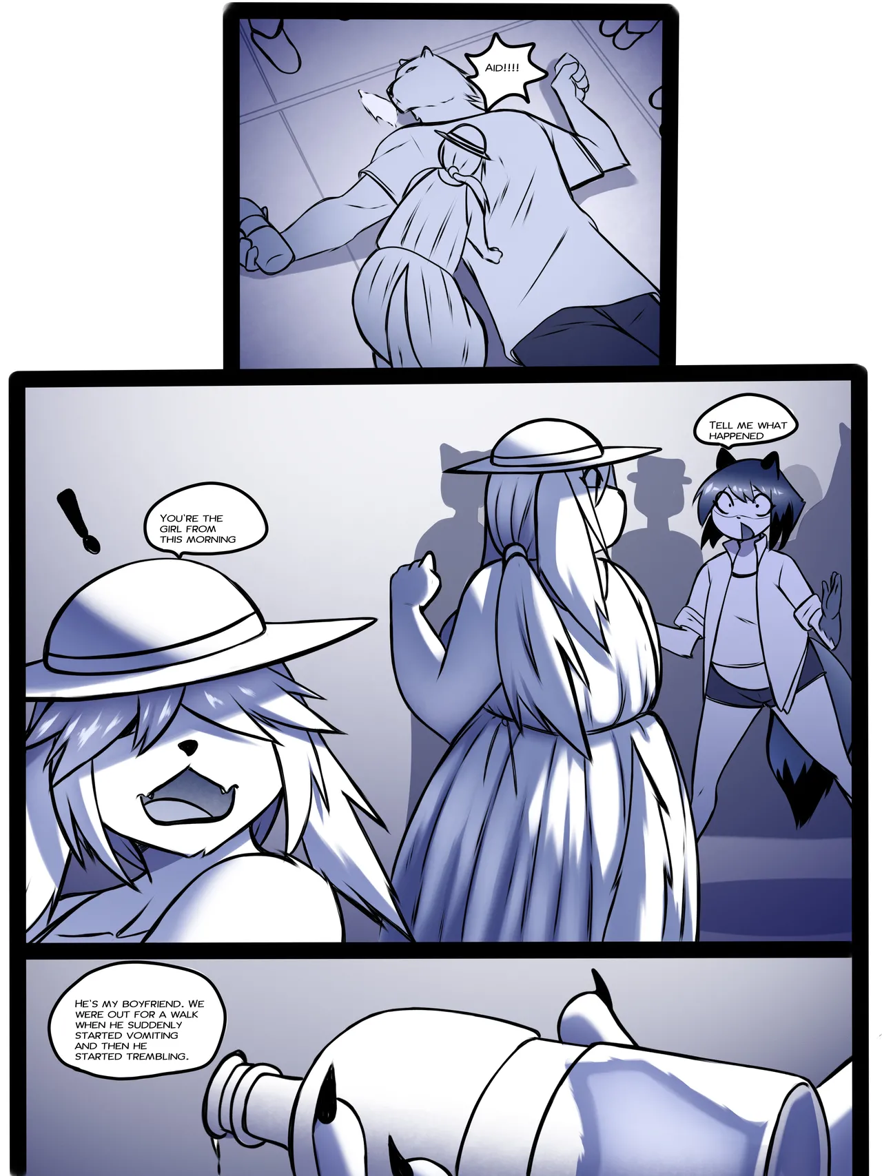 Investigating A Strange Drink Furrypadawan 10