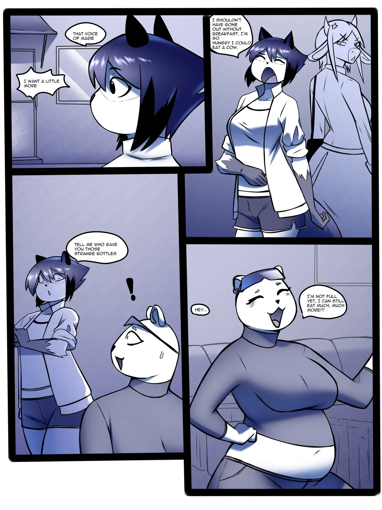 Investigating A Strange Drink Furrypadawan 13