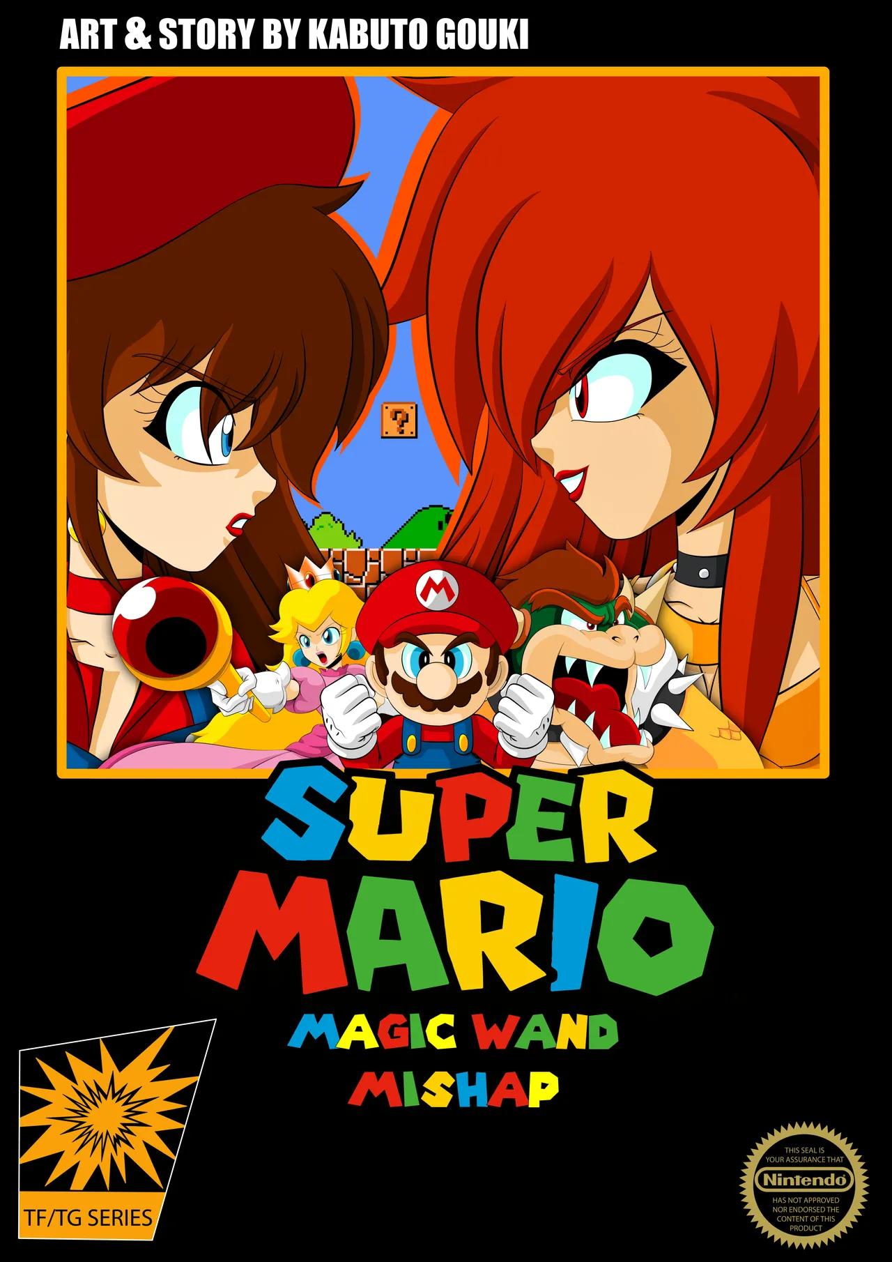 Super Mario Magic Wand Mishap Kabuto Gouki 01
