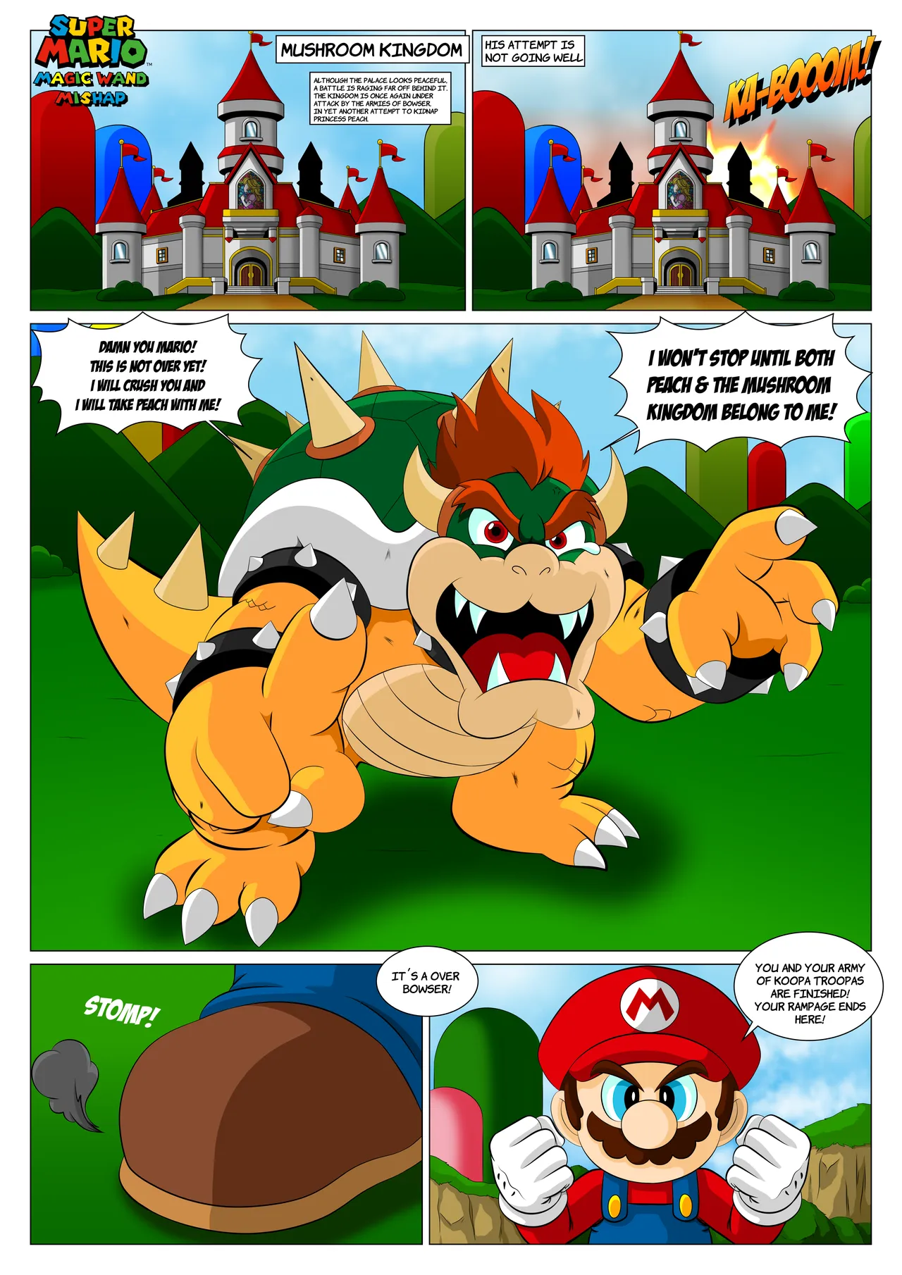 Super Mario Magic Wand Mishap Kabuto Gouki 02