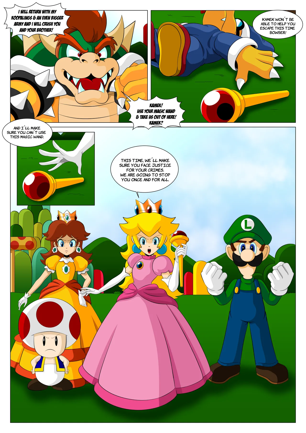 Super Mario Magic Wand Mishap Kabuto Gouki 03