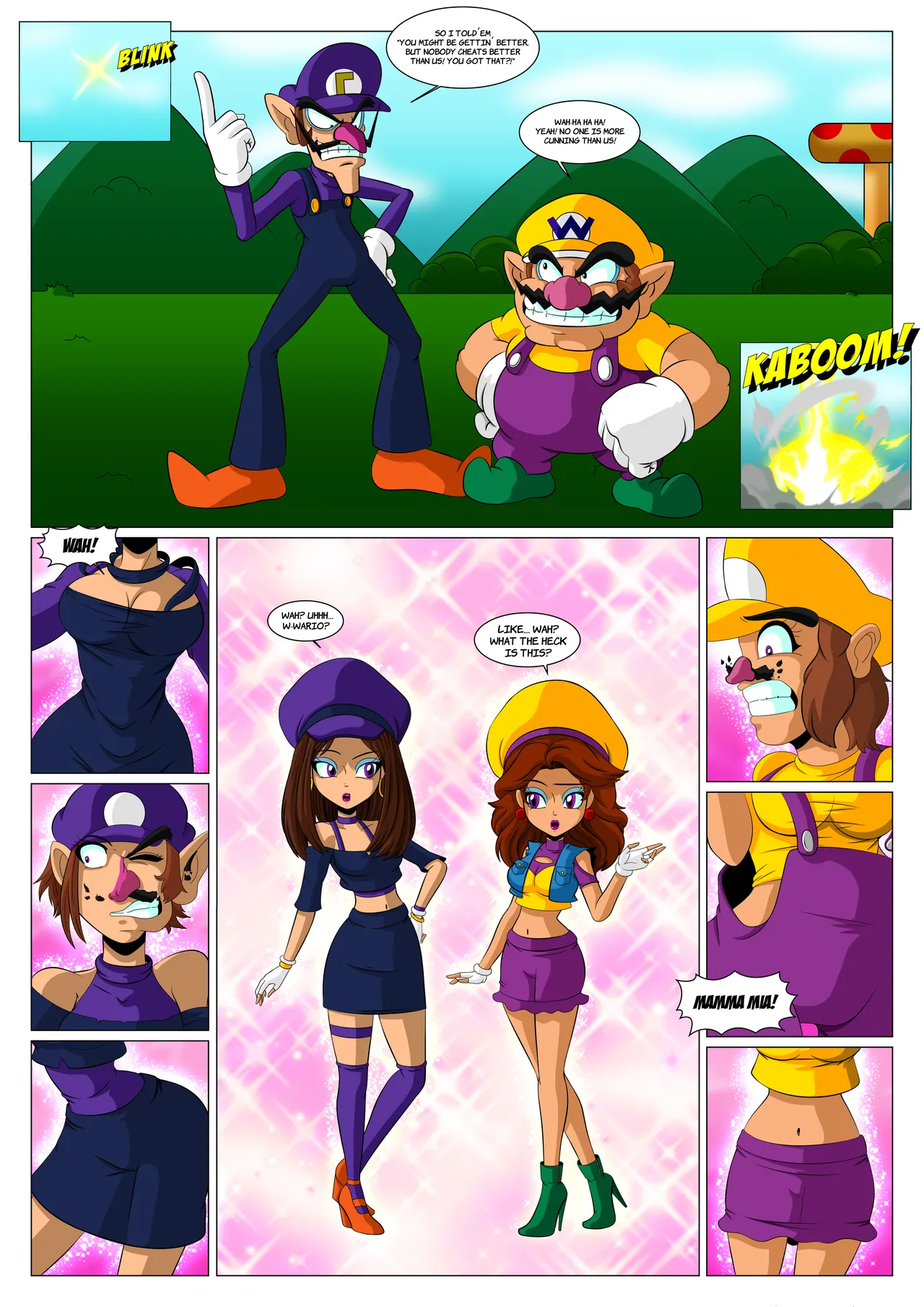 Super Mario Magic Wand Mishap Kabuto Gouki 08
