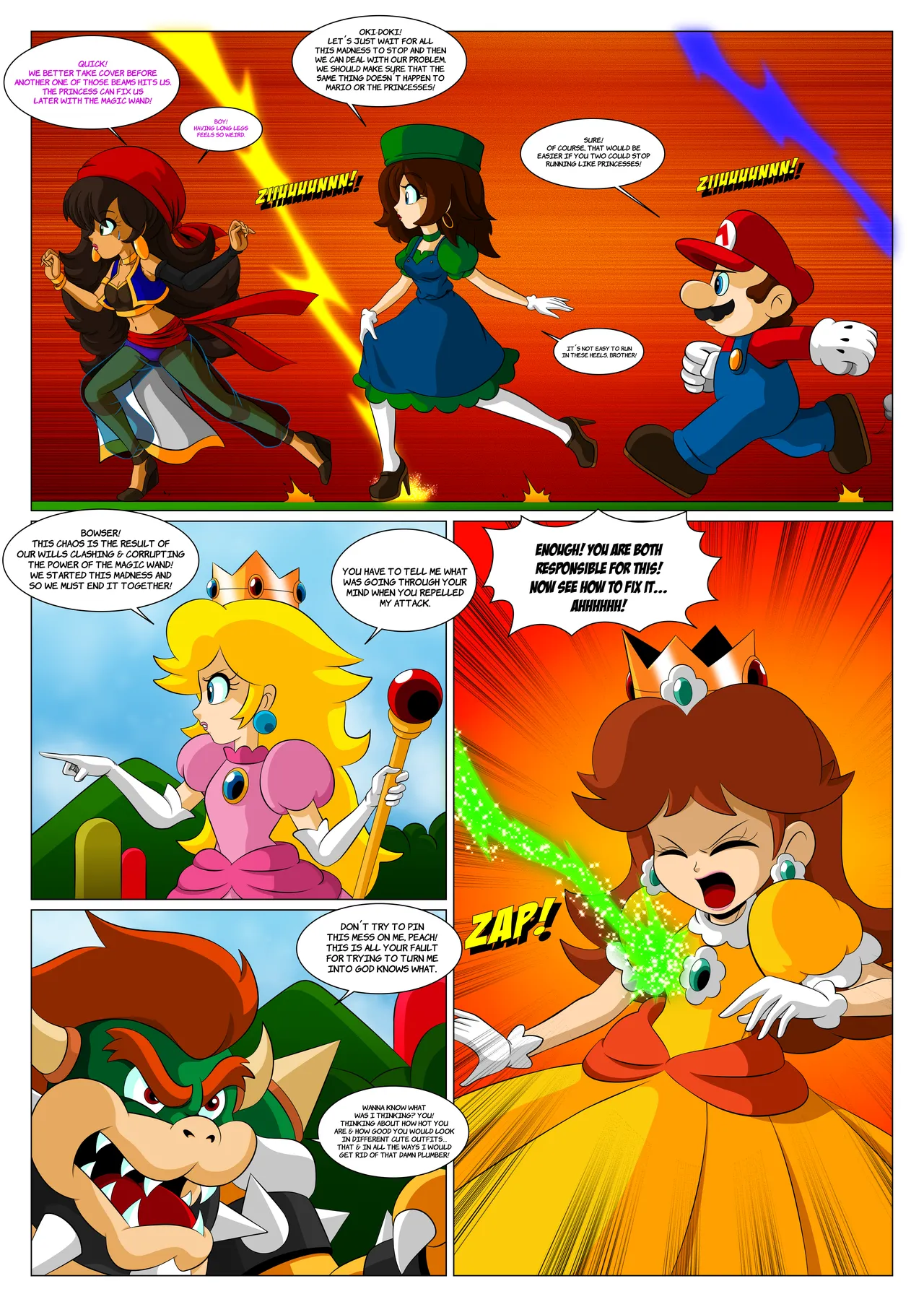 Super Mario Magic Wand Mishap Kabuto Gouki 09