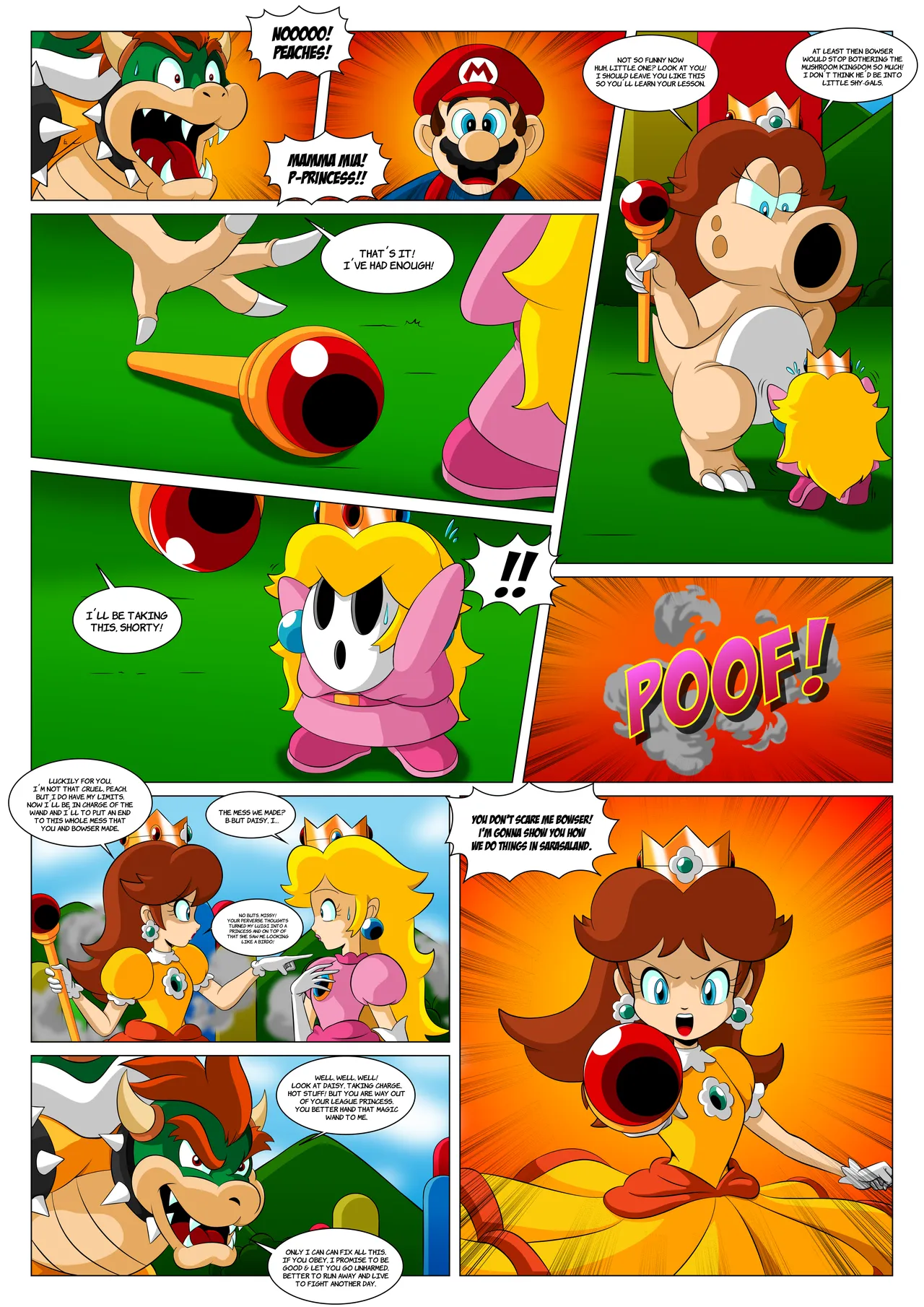 Super Mario Magic Wand Mishap Kabuto Gouki 13