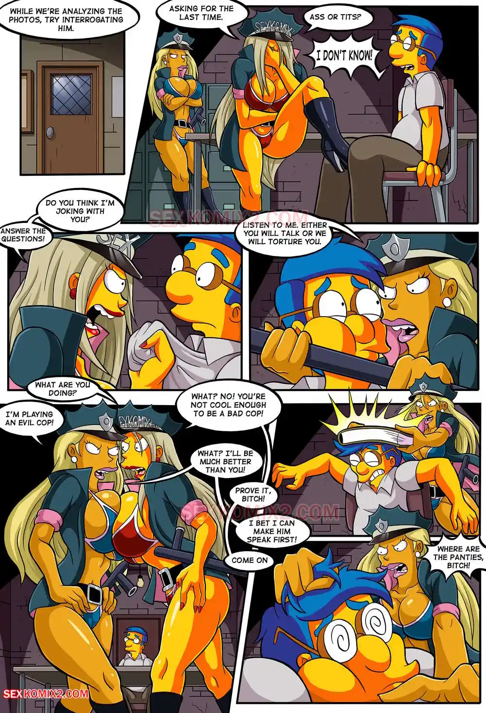 Adventures Of Anastasia Who Stole The Panties Sexkomix 21