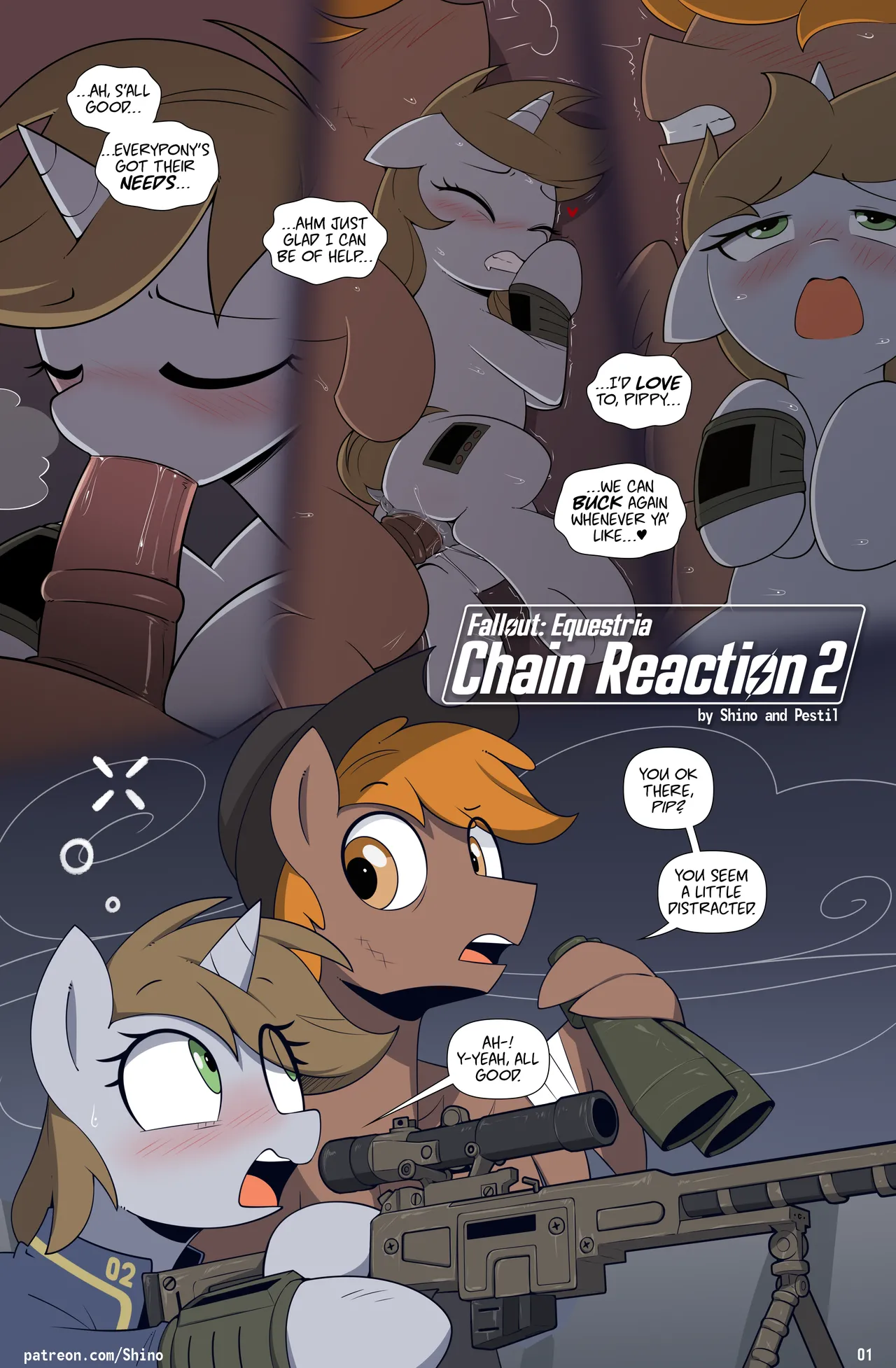 Fallout Equestria Chain Reaction 2 Shinodage 01