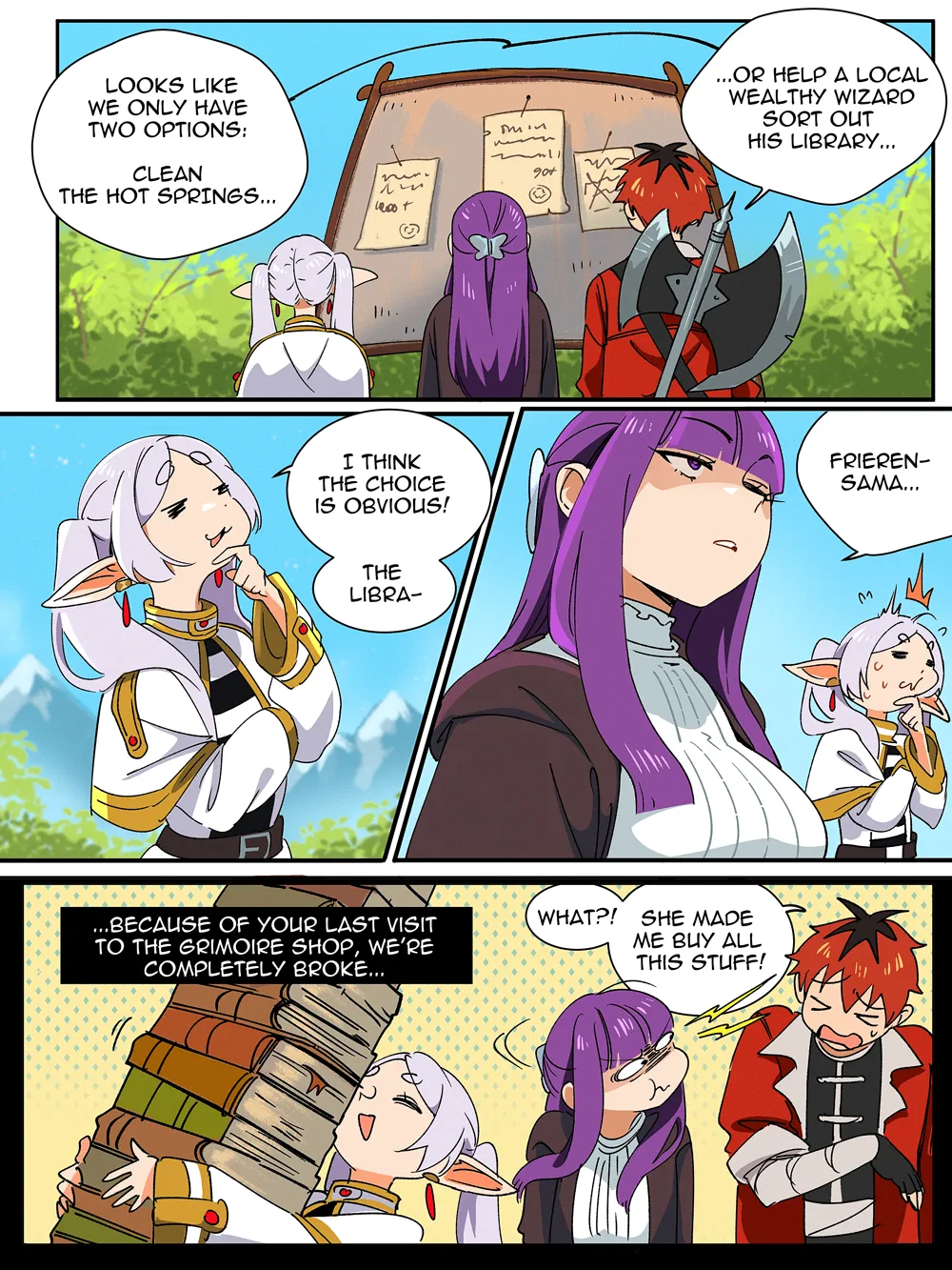 Frieren Doujinshi Snegovski 01