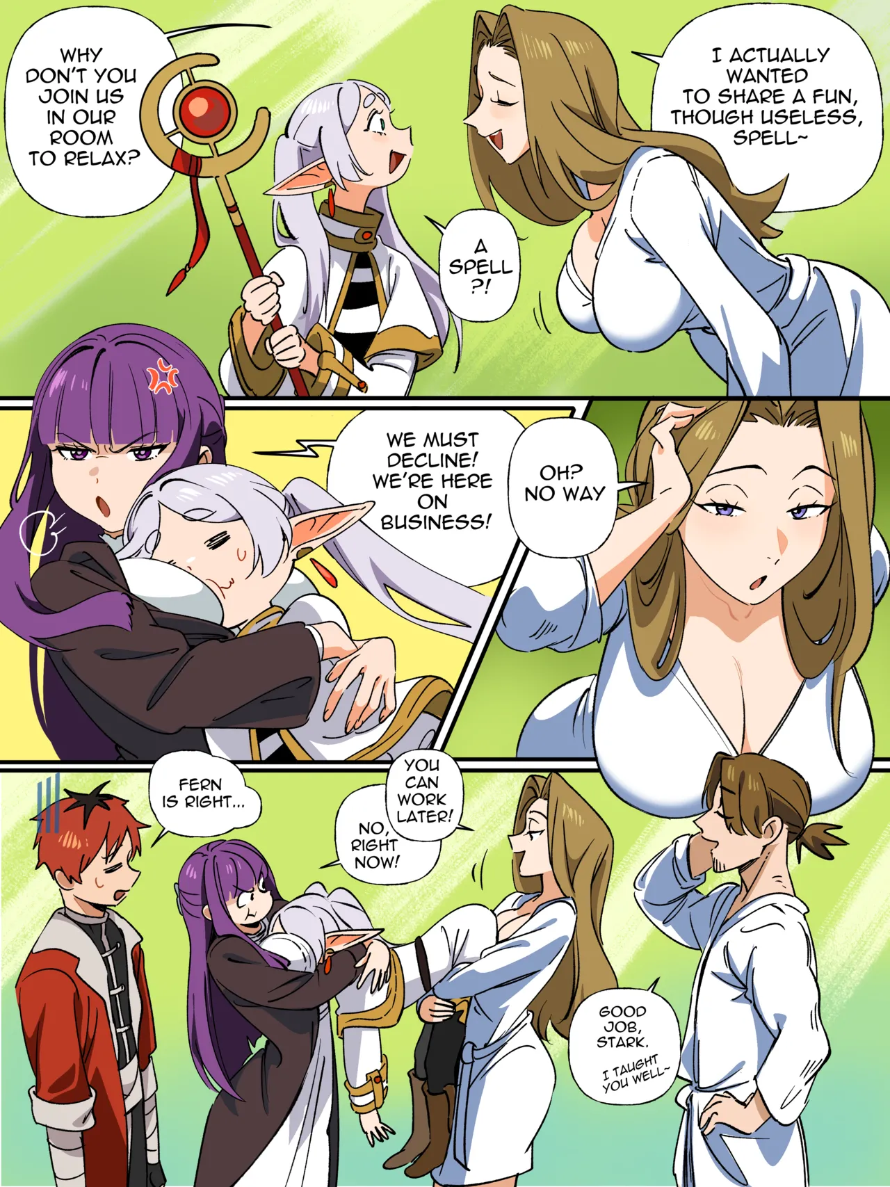 Frieren Doujinshi Snegovski 06