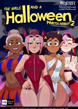 Girls At A Halloween Party 2 Hatokamek 01