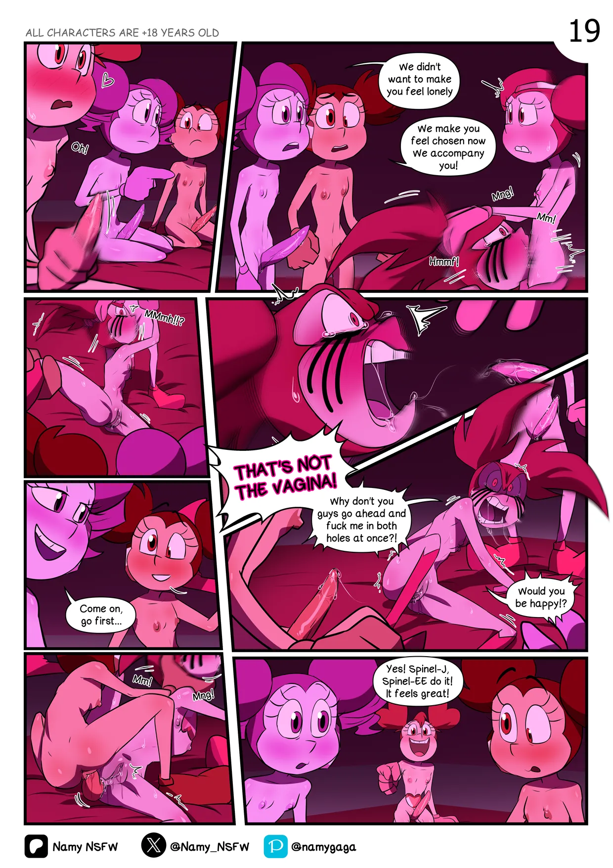 Spinel's Gang Bang Namynsfw 19